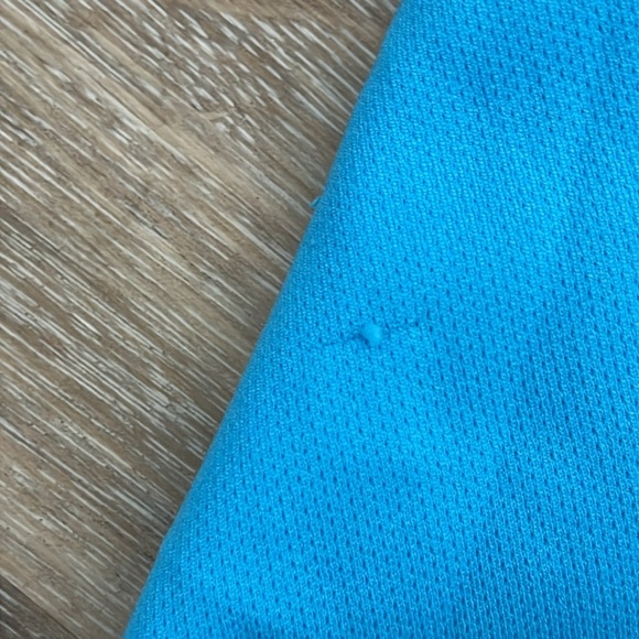 North Face Women's Running Shirt Size M Long Sleeve Teal Blue Flash Dry Hiking - Picture 8 of 16